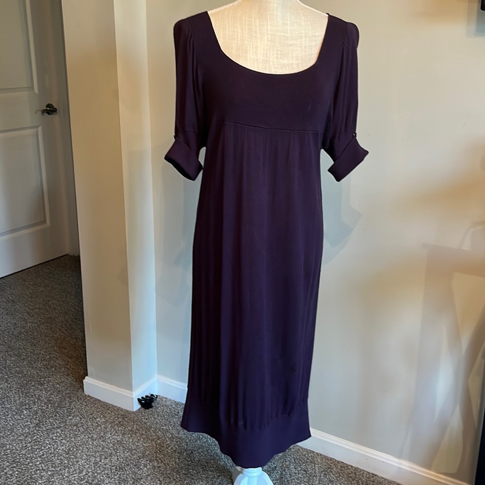 SANGRIA plum colored dress